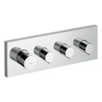 AX ShowerCollection Встраиваемый термостат для душа, 3 потреб, (внешняя часть), цвет: хром
