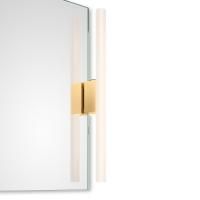 Decor Walther Omega 1 Светильник на зеркало 5x4.5x9(30-60)см, 1x S14D 30-60cm 1 Socket, цвет: золото матовое Decor Walther Omega 1 Светильник на зеркало 5x4.5x9(30-60)см, 1x S14D 30-60cm 1 Socket, цвет: золото матовое