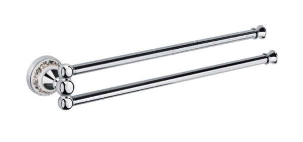 Держатель для полотенец Fixsen Bogema FX-78502A Хром Белый