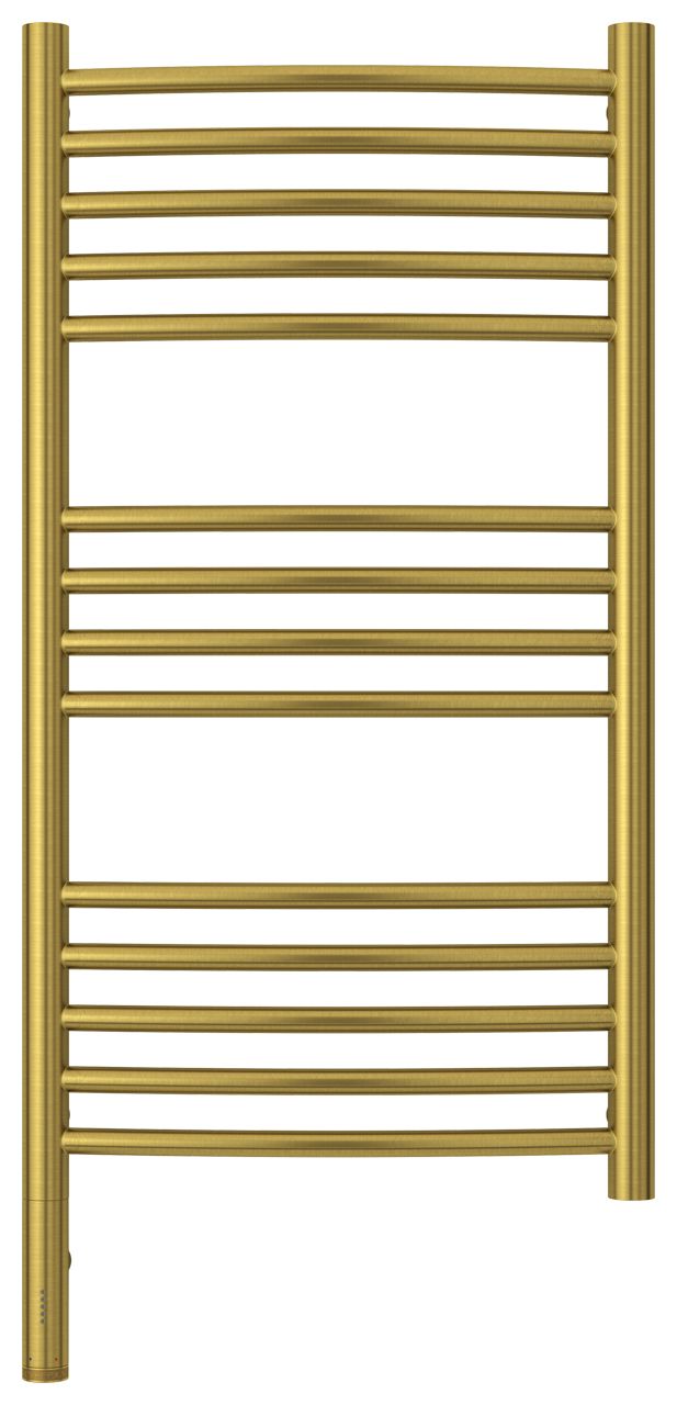 Полотенцесушитель электрический "БОГЕМА 3.0" 800х400 / МЭМ левый (Состаренная латунь)