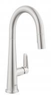Смеситель для кухни GROHE Veletto с высоким выдвижным изливом, суперсталь (30419DC0) Смеситель для кухни GROHE Veletto с высоким выдвижным изливом, суперсталь (30419DC0)
