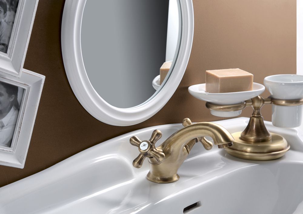 Смеситель для раковины Fiore MARGOT 26ZZ0622, бронза, артикул 26ZZ0622