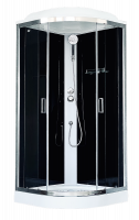 Душевая кабина Royal Bath RB 90HK5-BT-CH (черное/прозрачное) Душевая кабина Royal Bath RB 90HK5-BT-CH (черное/прозрачное)
