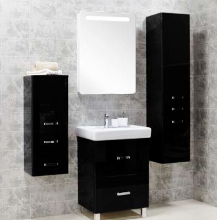 Тумба под раковину АКВАТОН АМЕРИНА Н 56,4 1A169201AM010 (напольная, белый глянец), шт