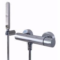 FIMA|Carlo Frattini Nomos go Смеситель для душа внешнего монтажа, с душевым комплектом, цвет хром