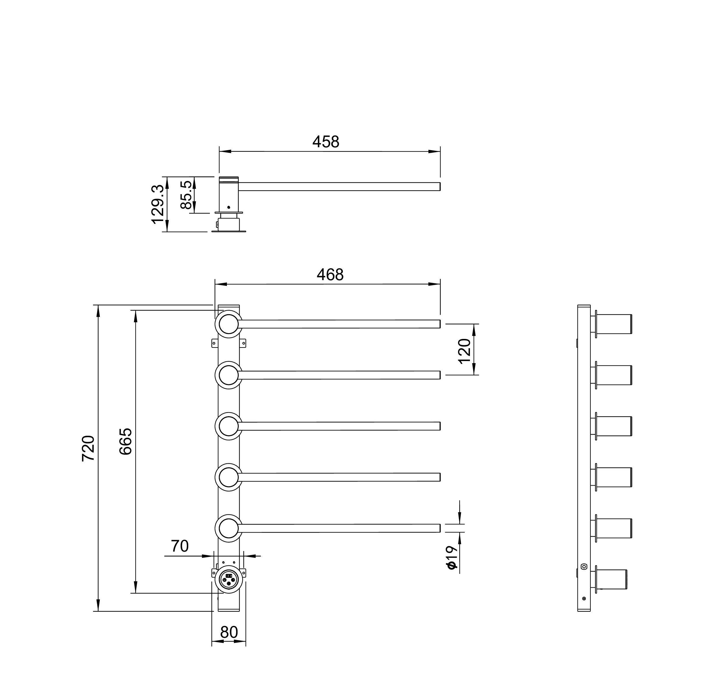 Полотенцесушитель электрический встраиваемый WONZON & WOGHAND HAMBURG, Хром (WW-AL315-CR) Полотенцесушитель электрический встраиваемый WONZON & WOGHAND HAMBURG, Хром (WW-AL315-CR)