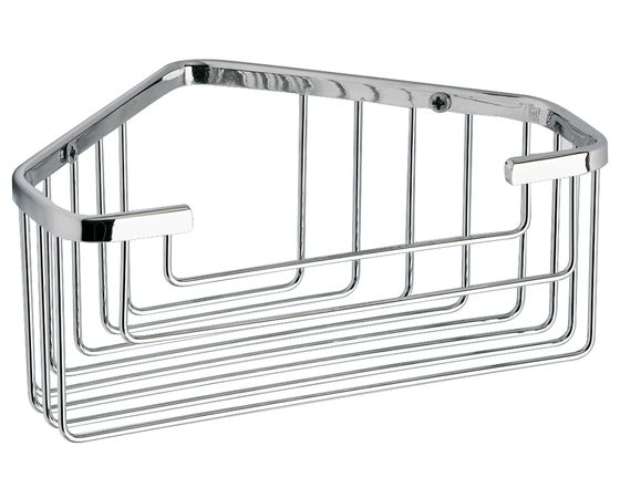 Gedy, решётка угловая 1-уровневая (20х15,1хh8), цвет хром