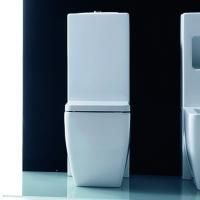 KERASAN бачок напольный UNICA, белый, с механизмом слива GEBERITхром