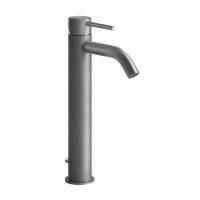 GESSI 316 Смеситель для раковины на 1 отверстие, высокий h=305мм,  с донным клапаном, излив 123мм, цвет: steel brushed GESSI 316 Смеситель для раковины на 1 отверстие, высокий h=305мм,  с донным клапаном, излив 123мм, цвет: steel brushed