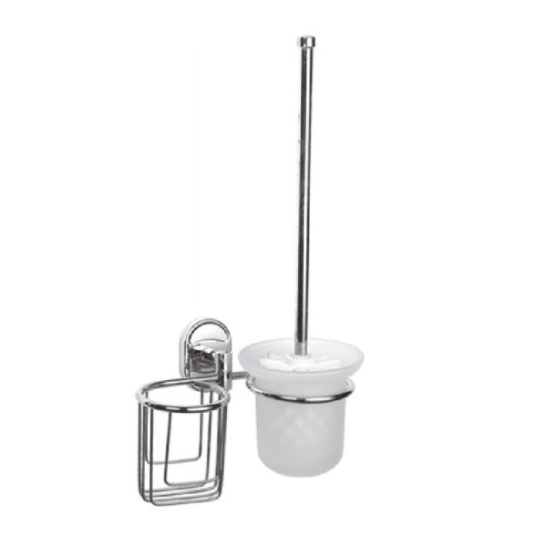 Ершик с держателем освежителя Haiba HB1910-1, хром