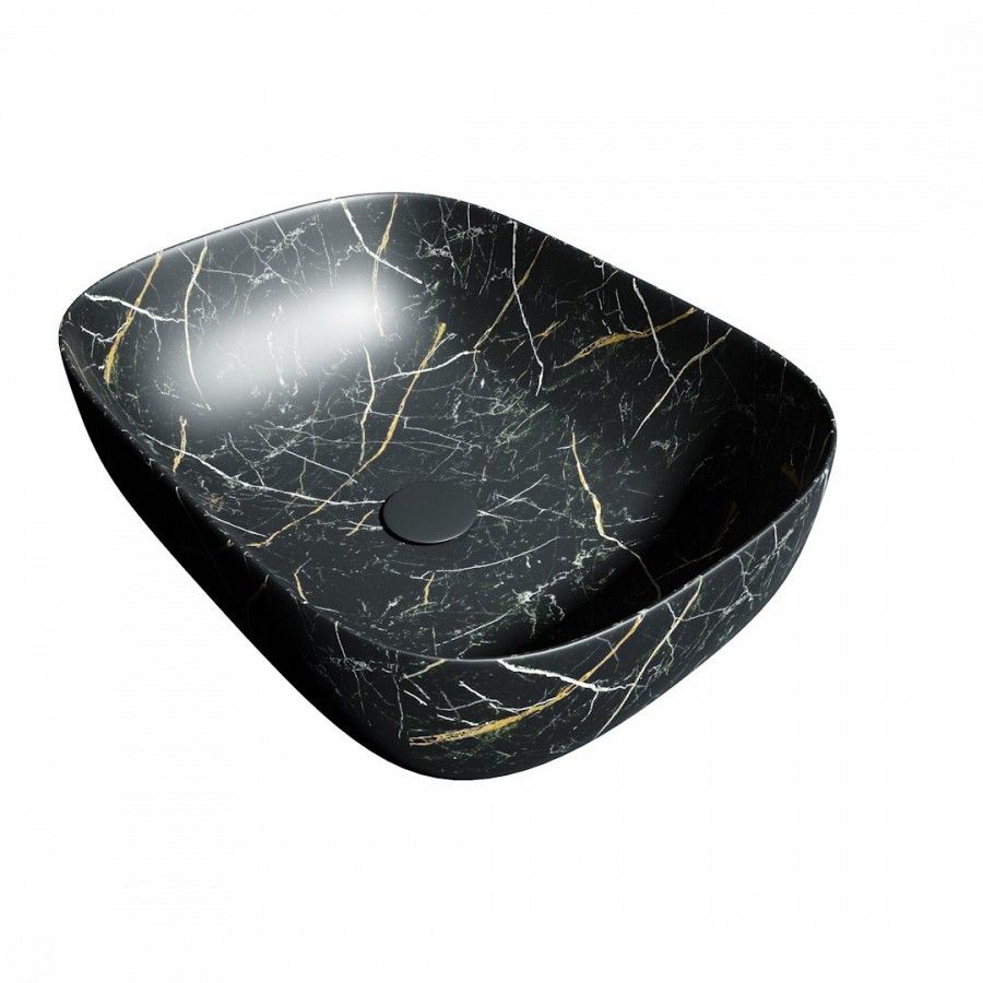 Раковина чаша Maretti FL13NS25-560MR, черный мрамор, артикул FL13NS25-560MR