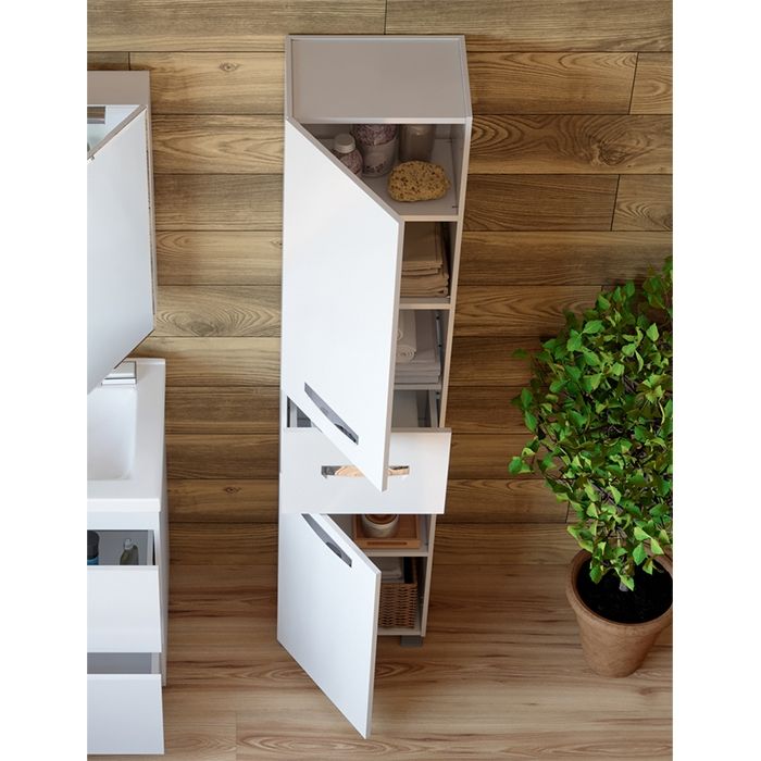 Шкаф пенал Vigo Plaza 40 Белый