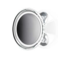 Decor Walther BS 18 Touch L Косметическое зеркало 20см, подвесное, с присосом, подсветка LED, цвет: хром