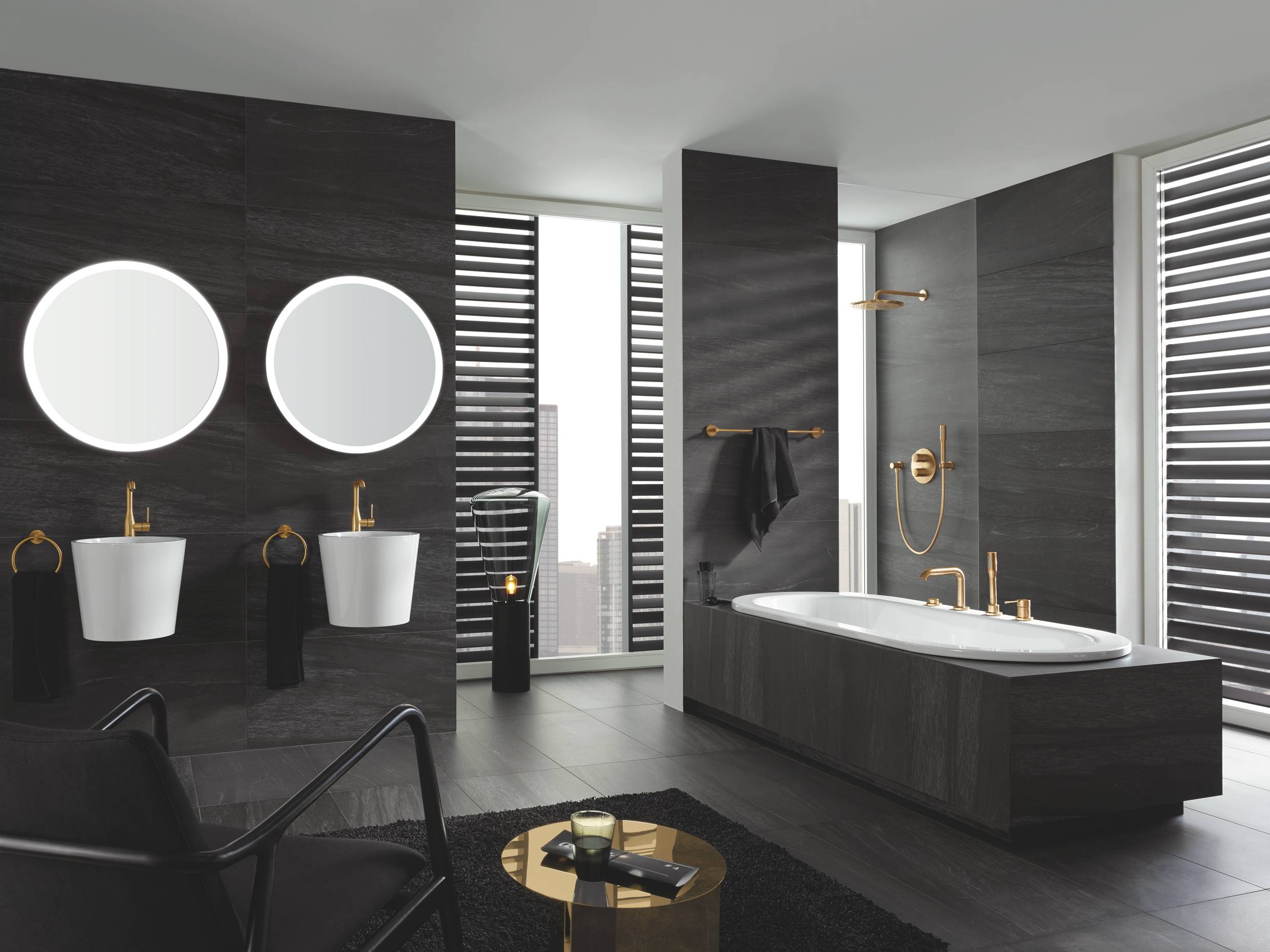 Смеситель для раковины GROHE Essence New, холодный рассвет матовый (32628GN1) Смеситель для раковины GROHE Essence New, холодный рассвет матовый (32628GN1)