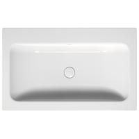 BETTE One Раковина на столешницу 800×495×130 мм, без отв под смес.,с перел., с креплением, цвет белый (УГОЛ не 90град/ упаковка рваная )