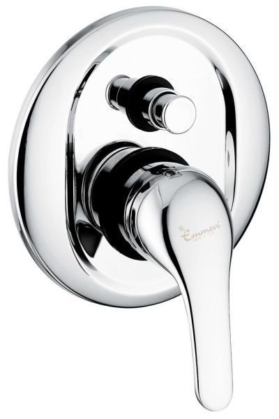 Emmevi Winny, смеситель внутристенный на 2 выхода, цвет хром