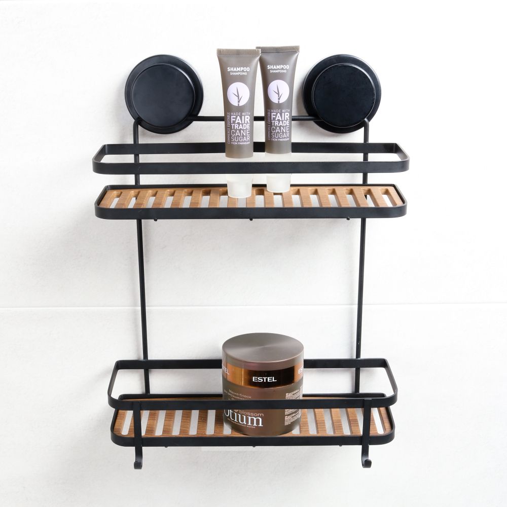 Полка металличеcкая FIXSEN MAGIC  FX-930B-2, черный