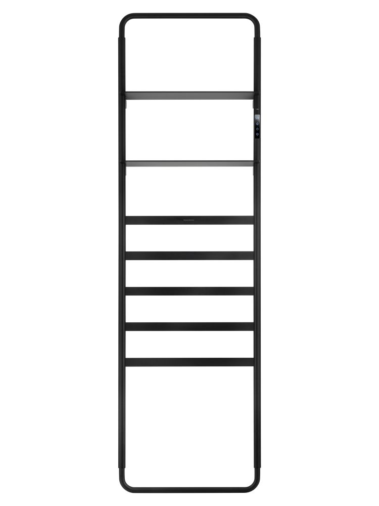 Полотенцесушитель электрический WONZON & WOGHAND DÜSSELDORF, Черный матовый (WW-A205-MB)