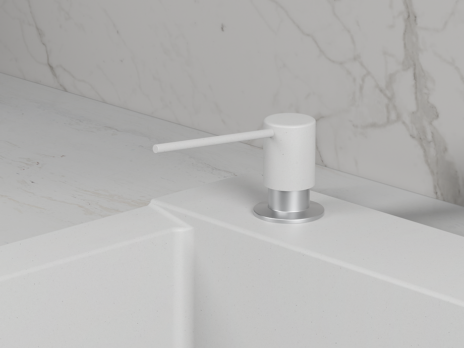 Дозатор для кухонной мойки GRANULA (22PD, АРКТИК (БЕЛЫЙ)), артикул 22PD, АРКТИК (БЕЛЫЙ)