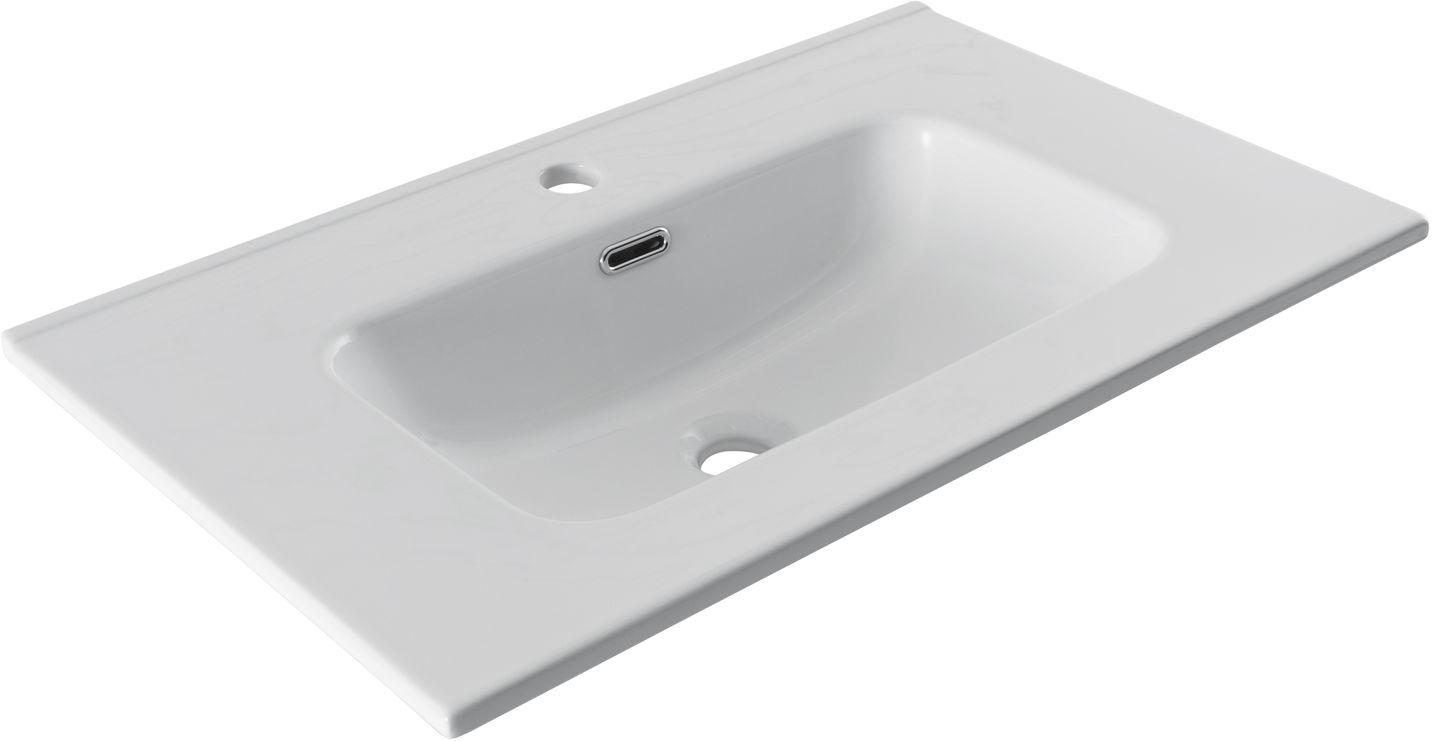 Раковина Aquanet Flat 70 белая Раковина Aquanet Flat 70 белая