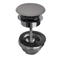 Kerasan  Донный клапан  клик-клак, покрытие керамика, цвет: ferro matte Kerasan  Донный клапан  клик-клак, покрытие керамика, цвет: ferro matte