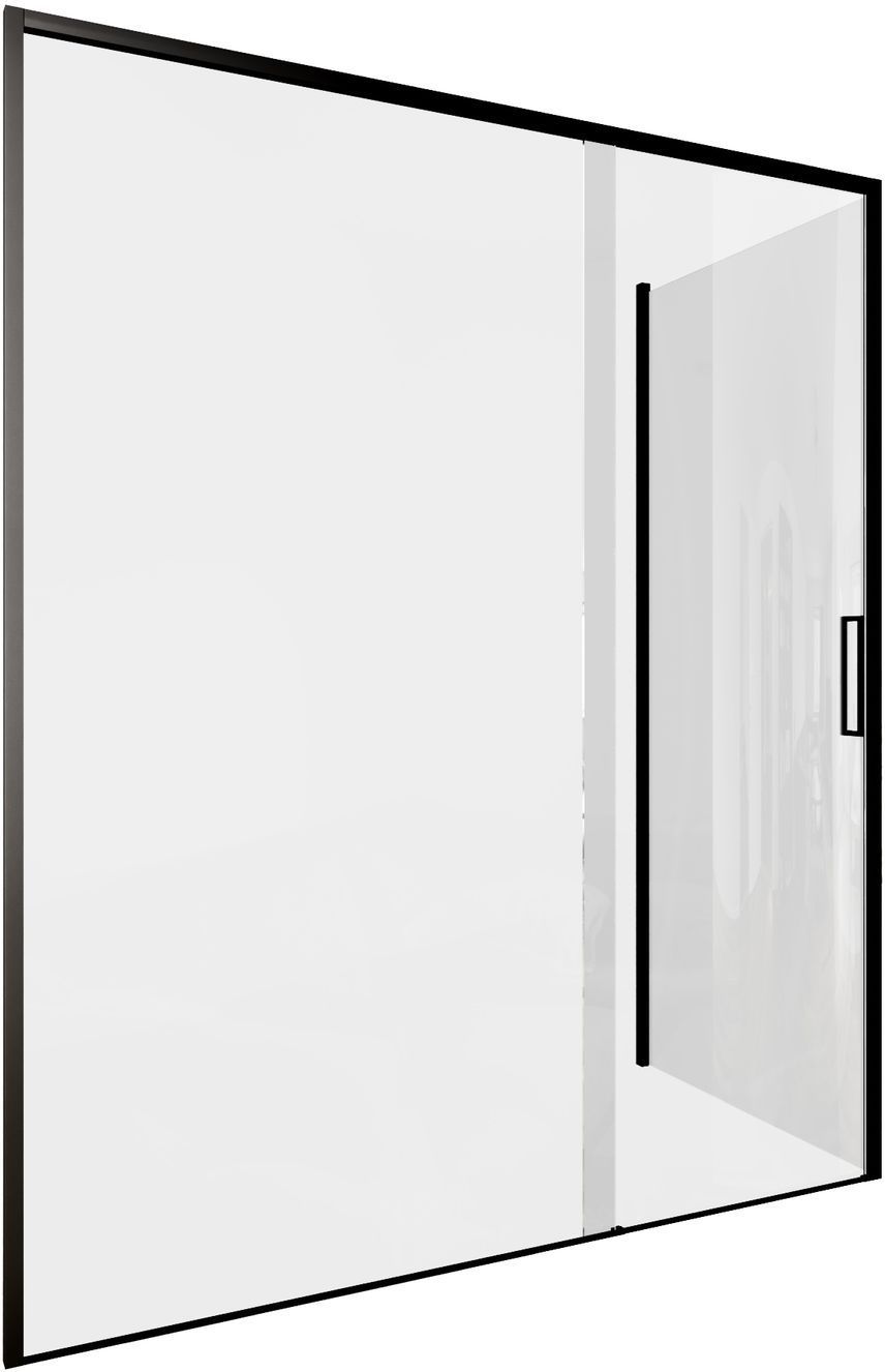 Душевой уголок Aquanet Pleasure Evo 160x80 AE65-160x80-BT профиль черный, прозрачное стекло Душевой уголок Aquanet Pleasure Evo 160x80 AE65-160x80-BT профиль черный, прозрачное стекло
