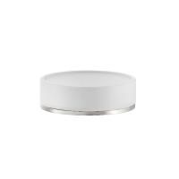 GESSI INCISO Мыльница настольная, цвет: белый/хром