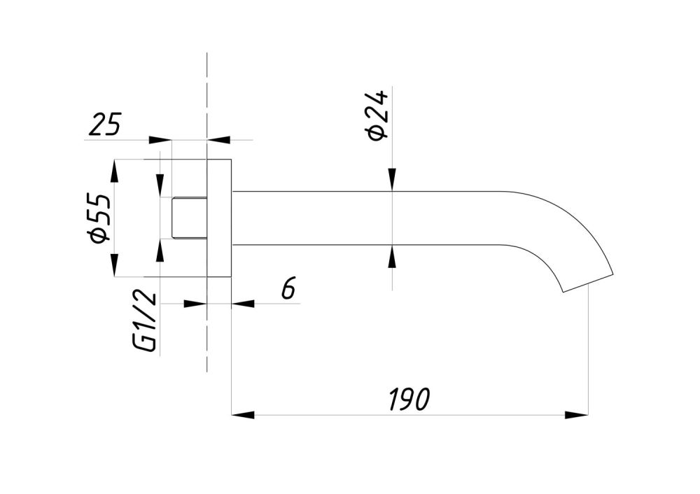 Душевая система ПСМ-Профсан с тропическим душем встраиваемая тип См-ДшОРЗШтШлА (PSM-ST-03), артикул PSM-ST-03