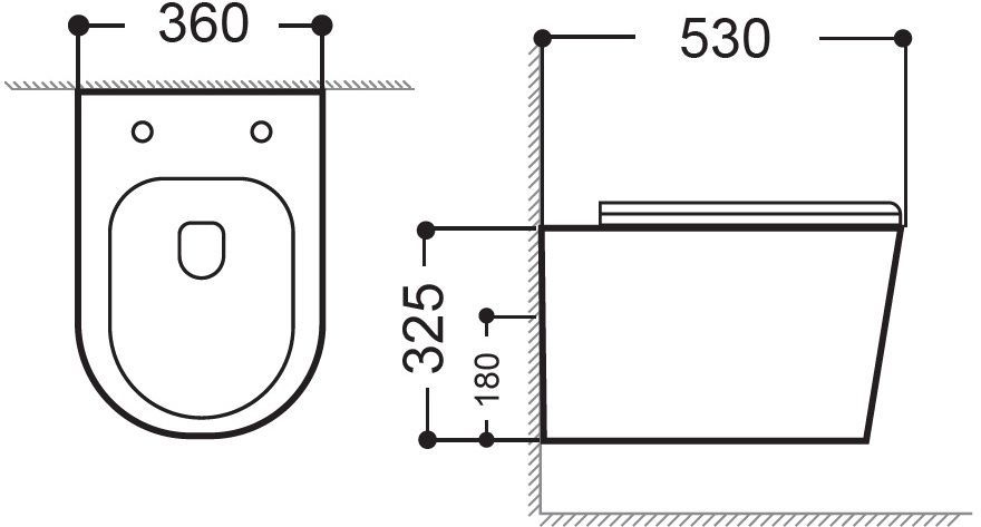Унитаз подвесной Aquanet Rimless Atago 2.0 W LX-1905 Унитаз подвесной Aquanet Rimless Atago 2.0 W LX-1905