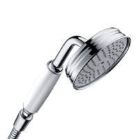 AX Montreux Ручной душ 1jet 100мм,с белой рукояткой, ½’, цвет: хром AX Montreux Ручной душ 1jet 100мм,с белой рукояткой, ½’, цвет: хром