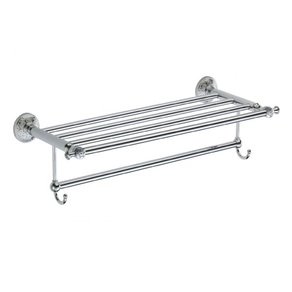 Полка для полотенец Savol S-005844A, хром