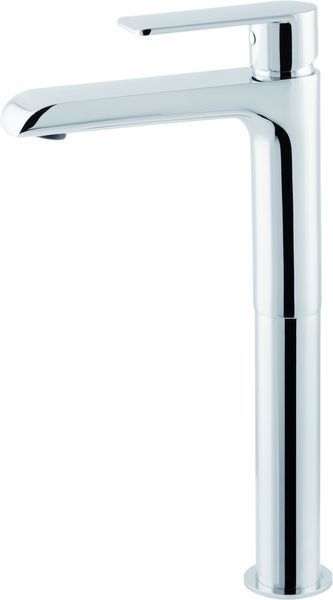 Mariner Magica, высокий однорычаж. смеситель для рак. с донным клапаном click clack, цвет бронза