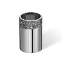 Стакан, Decor Walther, Rocks BOD 1, одинарный, ширина, мм-65, глубина, мм-65, высота, мм-98, настольный (свободностоящий), декор-кристаллы Swarovski, цвет-хром