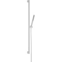 HG Pulsify Душевой набор 100 1jet EcoSmart+ с душевой штангой 90 см, матовый белый HG Pulsify Душевой набор 100 1jet EcoSmart+ с душевой штангой 90 см, матовый белый