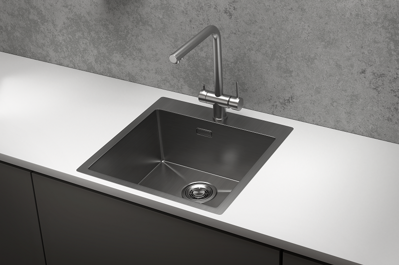 Кухонная мойка GRANULA (5151, СТАЛЬ САТИН), артикул 5151, СТАЛЬ САТИН