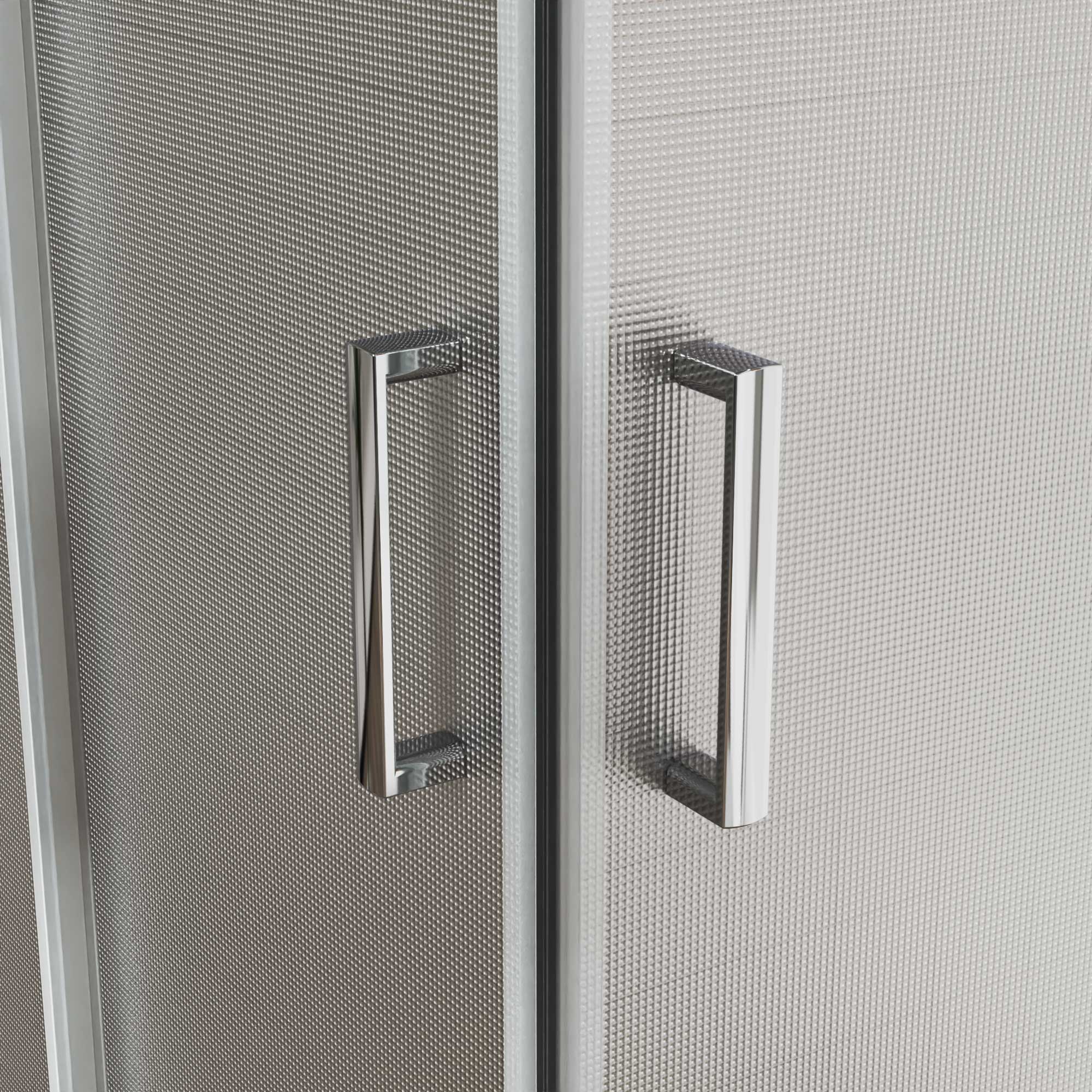 Душевые уголки Vincea Душевой уголок City VSS-5CT900MT, 900*900, хром, стекло текстурное,