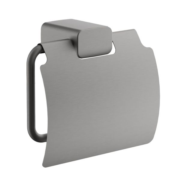 Держатель для туалетной бумаги BELZ B90703, оружейная сталь