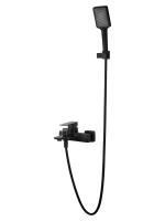 Смеситель для ванны с душем WONZON & WOGHAND EDGE, Черный матовый (WW-88639003A-MB)