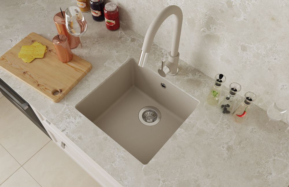 Кухонная мойка Florentina ВЕГА 22.315.C0400.305, грей, артикул 22.315.C0400.305