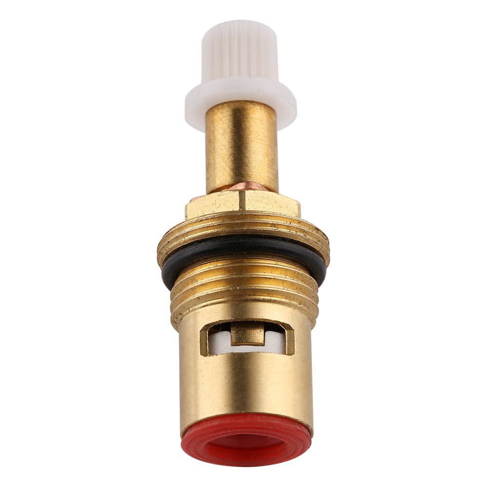 Кран-букса Lemark с керамическими прокладками, М18х1.5, 20 шлицов, поворот 90°, горячая, (LM8096R-BL), артикул LM8096R-BL