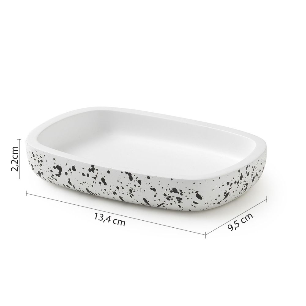 Gedy Layla, настольная мыльница, цвет белый матовый, артикул LL11(02)