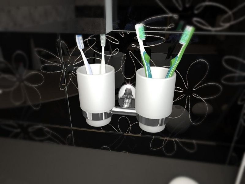 Стакан Elghansa Worringen WRG-420 двойной Хром