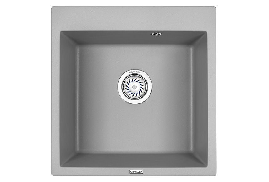 Кухонная мойка Granula 5102, АЛЮМИНИУМ, артикул 5102, АЛЮМИНИУМ