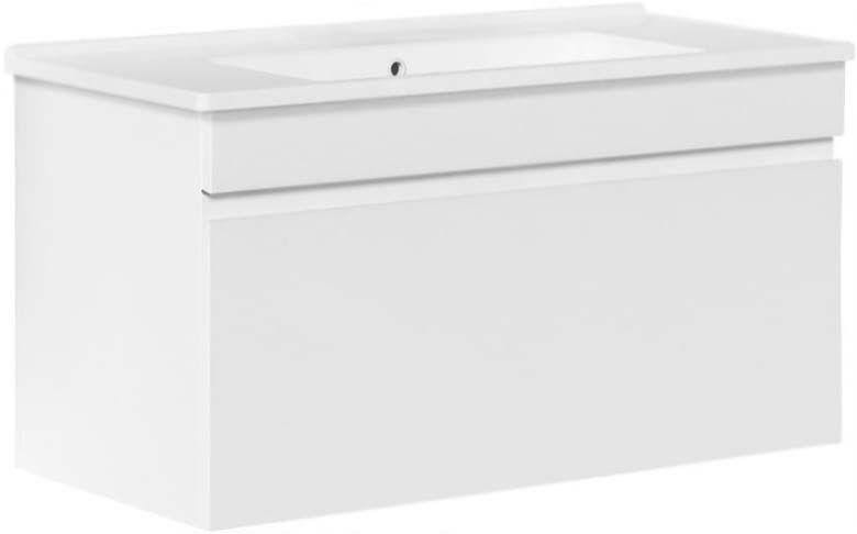 Раковина Bien Neptun 100 NPLK10001FD1W3000 Белая Раковина Bien Neptun 100 NPLK10001FD1W3000 Белая