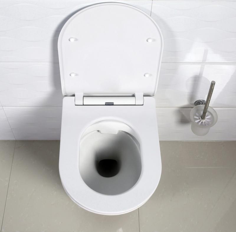 Унитаз BelBagno Flay-R BB506CH подвесной без сиденья Унитаз BelBagno Flay-R BB506CH подвесной без сиденья