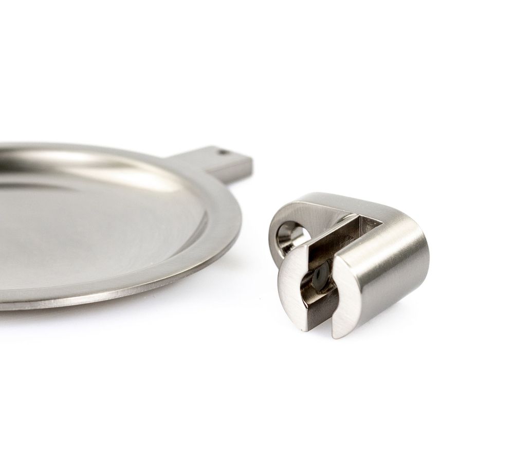 Stil Haus Hashi, настенная металлическая мыльница, цвет никель сатин, артикул HS09M(36)