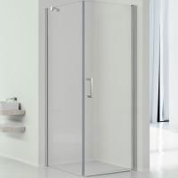 Душевой уголок Vincea Orta 100х90 VSR-1O9010CL профиль Хром стекло прозрачное