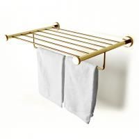 3SC Ribbon Полочка-решетка 50х35хh10см, с полотенцедержателем, цвет oro opaco 3SC Ribbon Полочка-решетка 50х35хh10см, с полотенцедержателем, цвет oro opaco