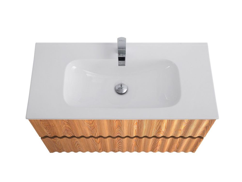 ELEGANT База под раковину подвесная с двумя выкатными ящиками, с LED подсветкой ручек. Бран AM-ELEGANT-800-2C-SO-BR-P, артикул AM-ELEGANT-800-2C-SO-BR-P