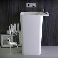 Раковина, KNIEF, Pride, ширина, мм-670, глубина, мм-430, высота, мм-900, тип установки-напольный, материал-K-stone, цвет-бело-матовый